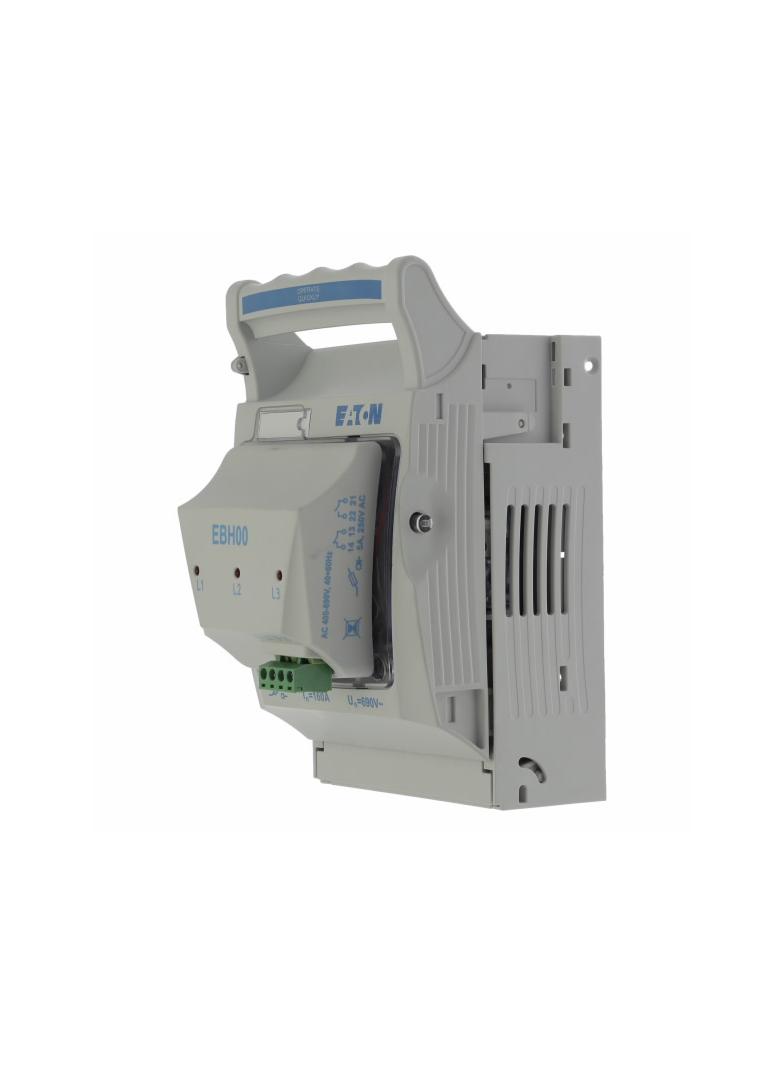 Rozłącznik bezpiecznikowy poziomy 160A AC 690V NH00 AC23B 3P IEC zaciski mostkowe EBH00O3TS5 EATON