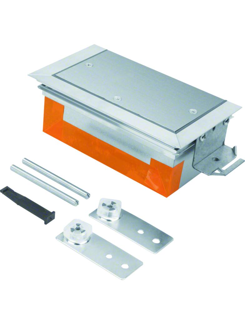 tehalit.BK Końcówka kanału wanna stalowa BKW 200x(80-120)mm stal BKWE200080 HAGER