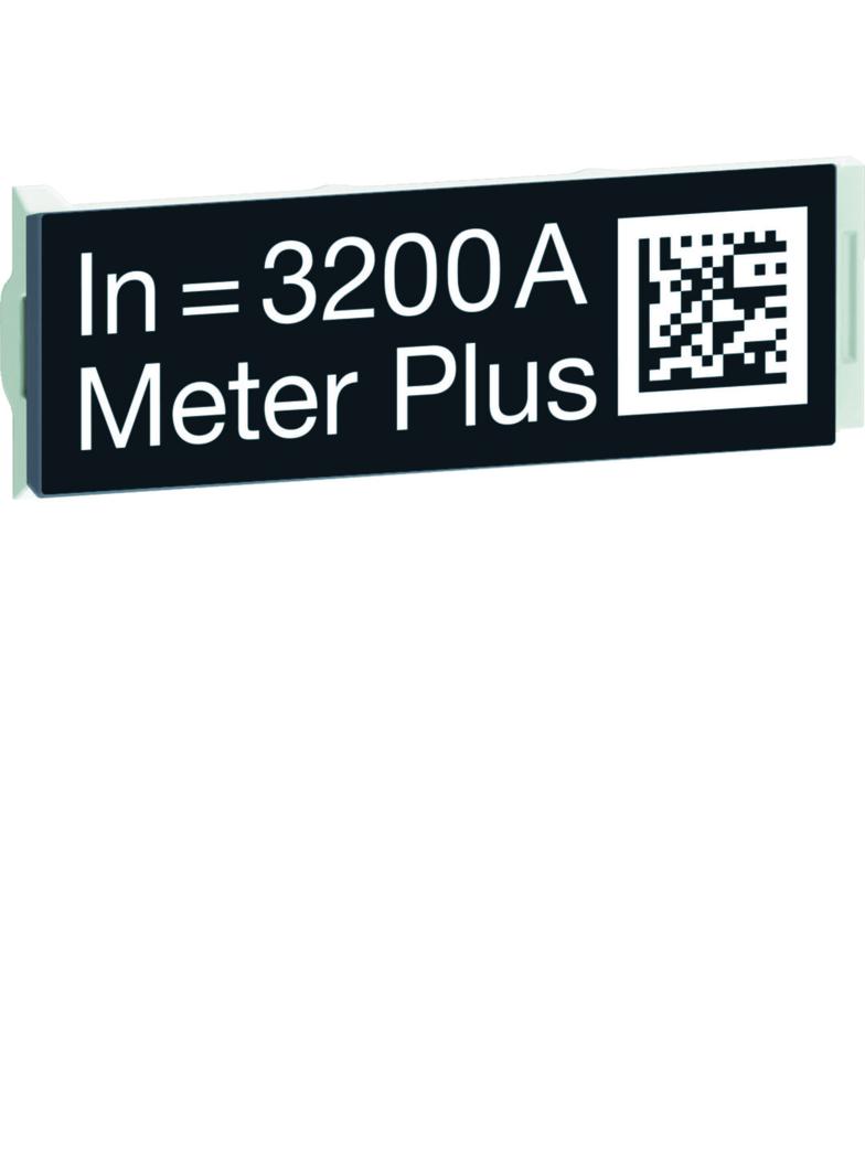 ACB HW4 Wtyczka z oznaczeniem znamionowym wyłącznika 3200A Meter Plus HWW672HSA HAGER