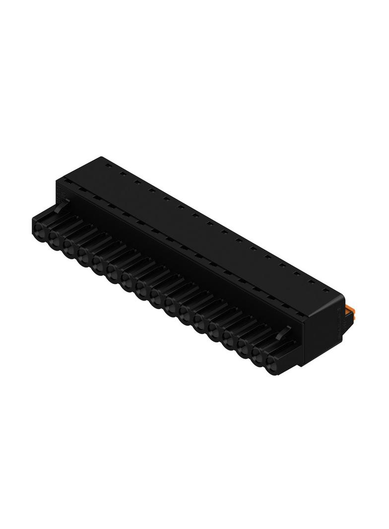 BLF 5.08HC/17/180 SN BK BX Wtyk PCB (złącze wiązki), 5.08 mm, Liczba biegunów: 17, PUSH IN, złącze sprężynowe /18szt./ 1013590000 WEIDMÜLLER