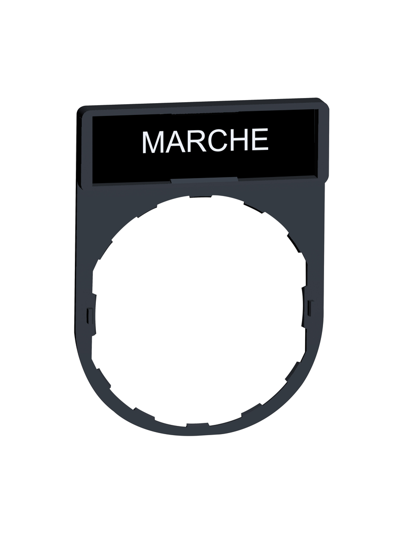 Harmony XB4 Ramka 30X40mm do mocowania etykiet o wymiarach 8X27mm MARCHE