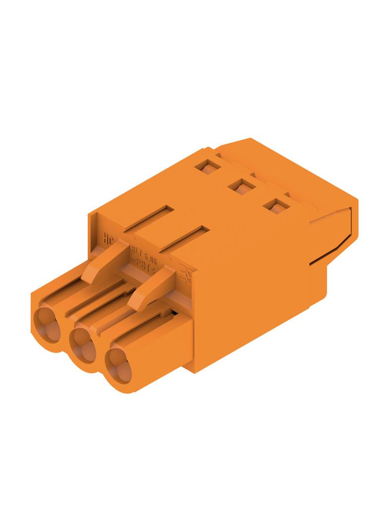 BLT 5.08HC/03/180 SN OR BX Wtyk PCB (złącze wiązki), 5.08 mm, Liczba biegunów: 3, Przylącze TOP /120szt./ 1499660000 WEIDMÜLLER