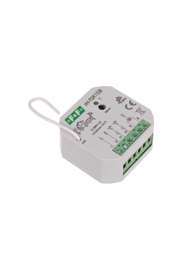 Przekaźnik trójstanowy z podwójnym nadajnikiem (sterownik rolet) z zasilaczem impulsowym