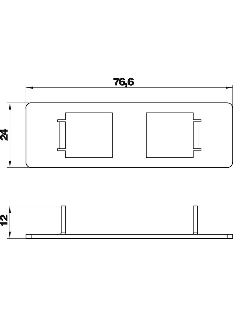 MPMT45 2F, PŁYTKA MONTAŻOWA