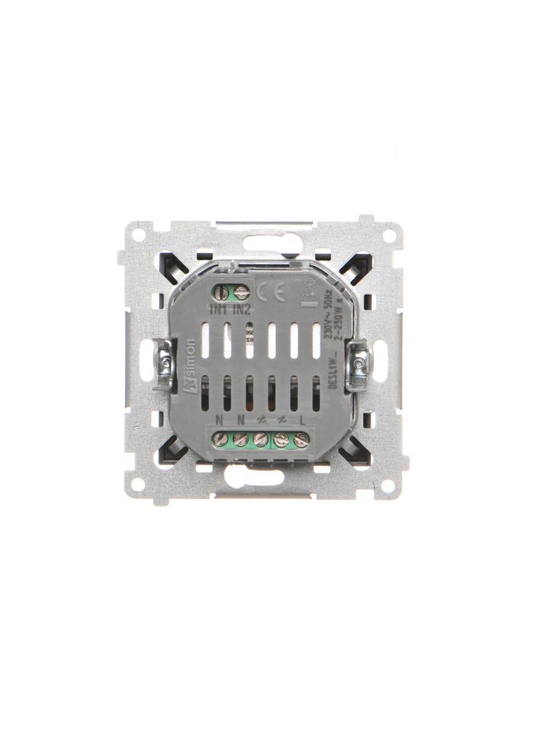 Simon 54 GO Ściemniacz do żarówek LED-owych, 230 V [Wi-Fi] brąz mat DESL1W.01/46 KONTAKT
