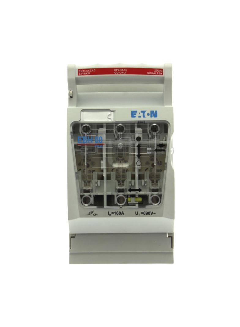 EBH000O3TM8L Rozłącznik bezpiecznikowy poziomy 160A AC 690V NH000 AC21B 3P IEC montaż śrubo EBH000O3