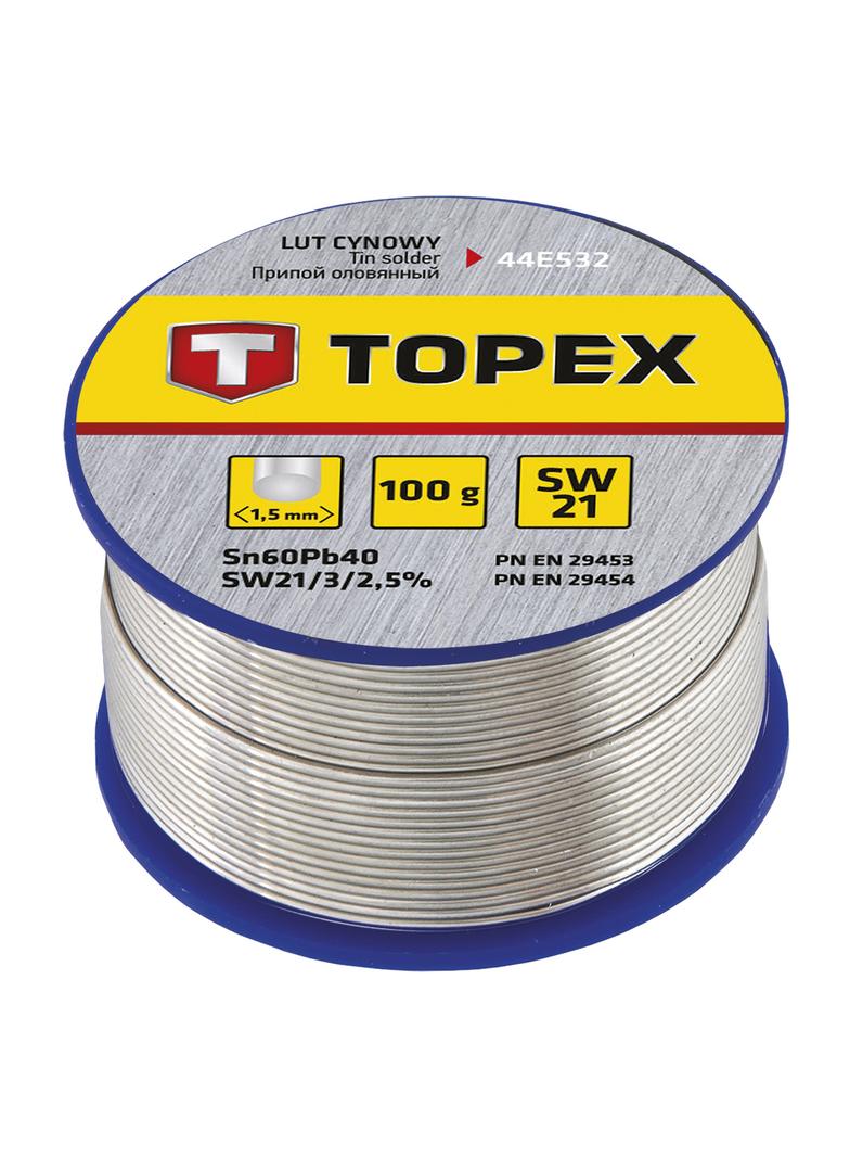 Lut cynowy 60% Sn, drut 1.5 mm, 100 g