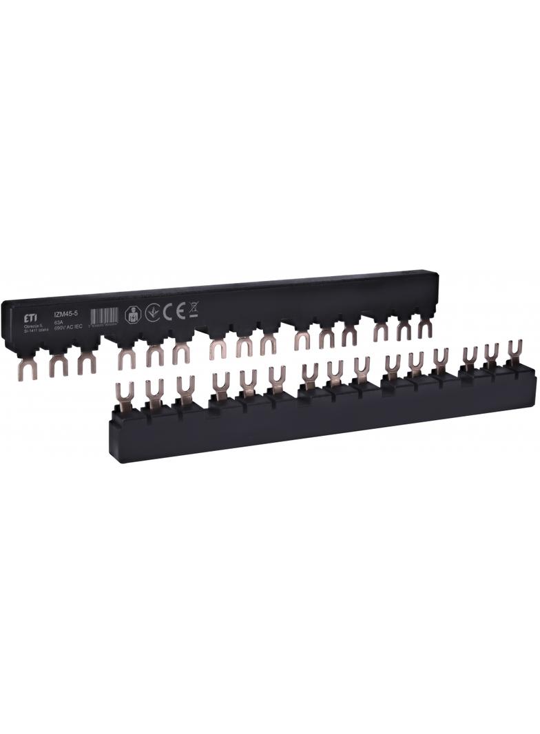 Izolowana szyna łączeniowa (do 5xMPE25) IZM45-5 002921301 ETI