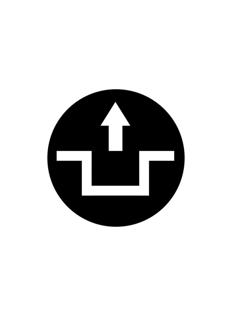 M22-XD-S-X12 Soczewka do przycisku 22mm płaska czarna z opisem /Odryglowanie/ 218178 EATON