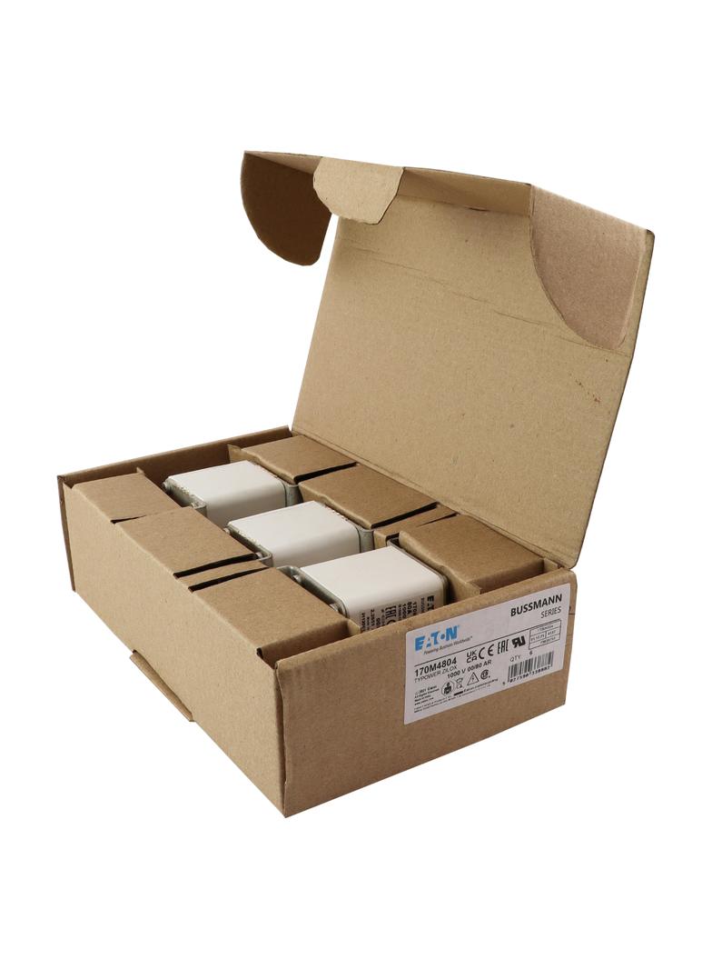 32A 1000V 00/80 aR INDICATOR FUSE Wkładka szybka 32A AC 1000V rozmiar 00 30x47x98 mm aR DIN 170M4804