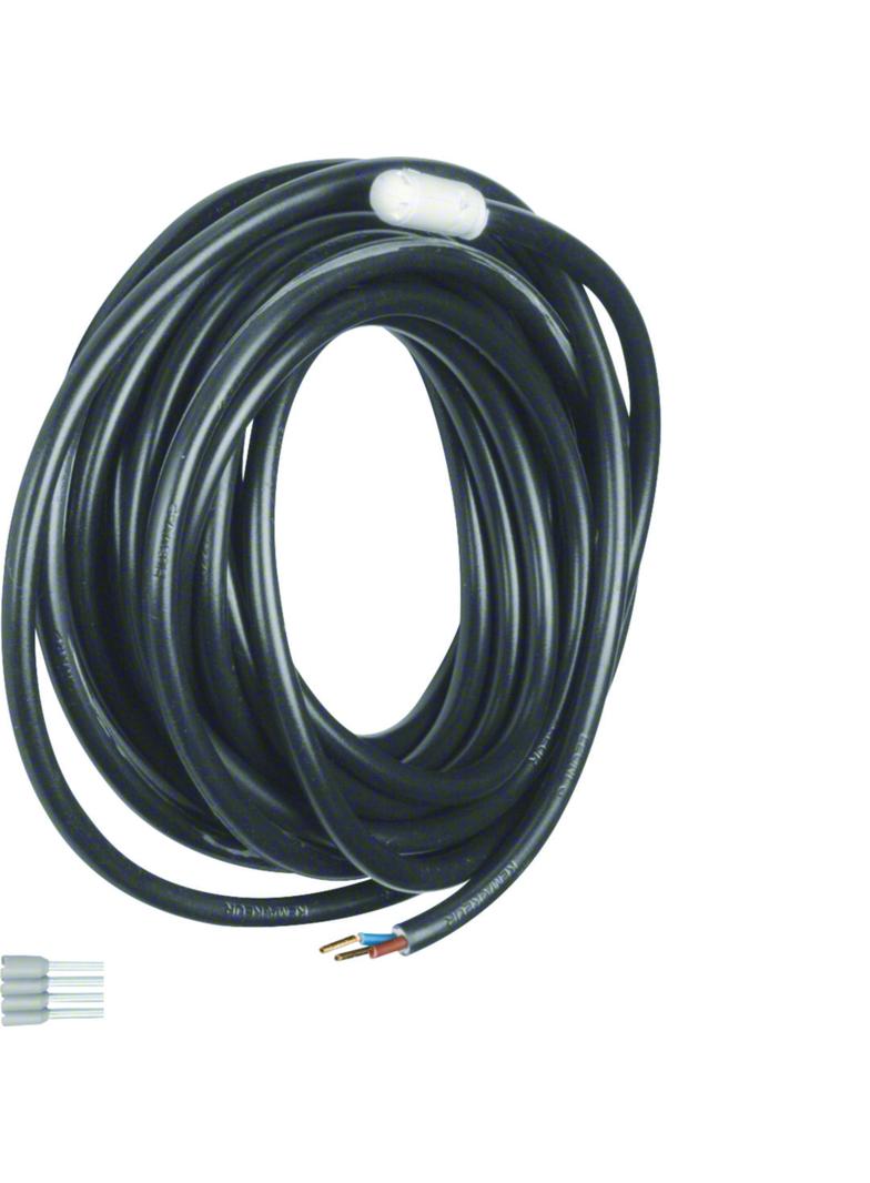 BERKER Akcesoria osprzęt Czujnik temperatury podłogi / czujnik zdalny czarny 161 HAGER