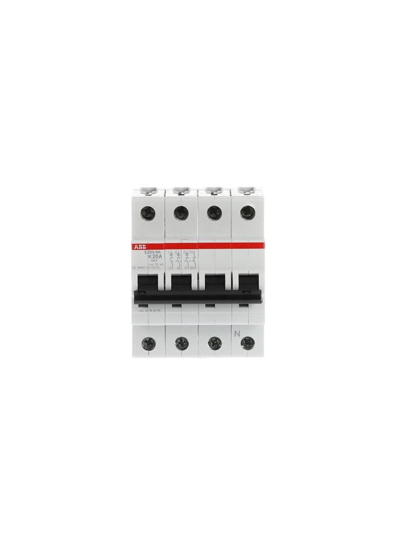 S203-K20NA Wyłącznik nadprądowy 6kA 3P+N K20A 2CDS253103R0487 ABB