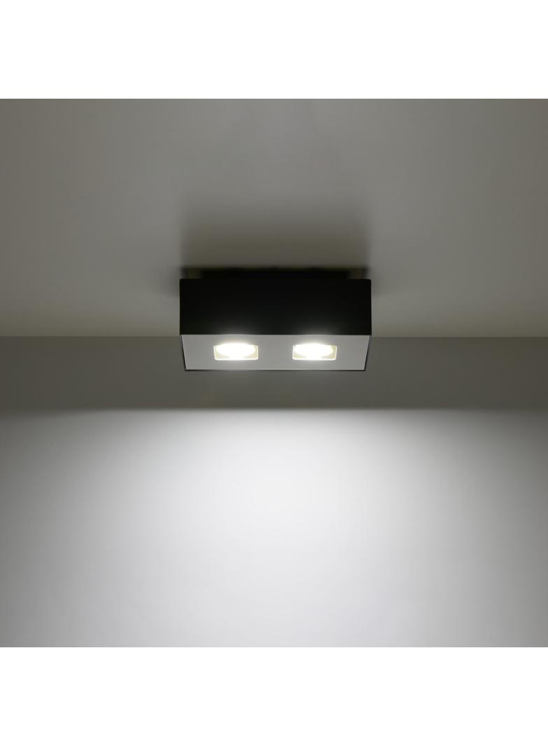 Sollux Plafon MONO 2 czarny SL.0071