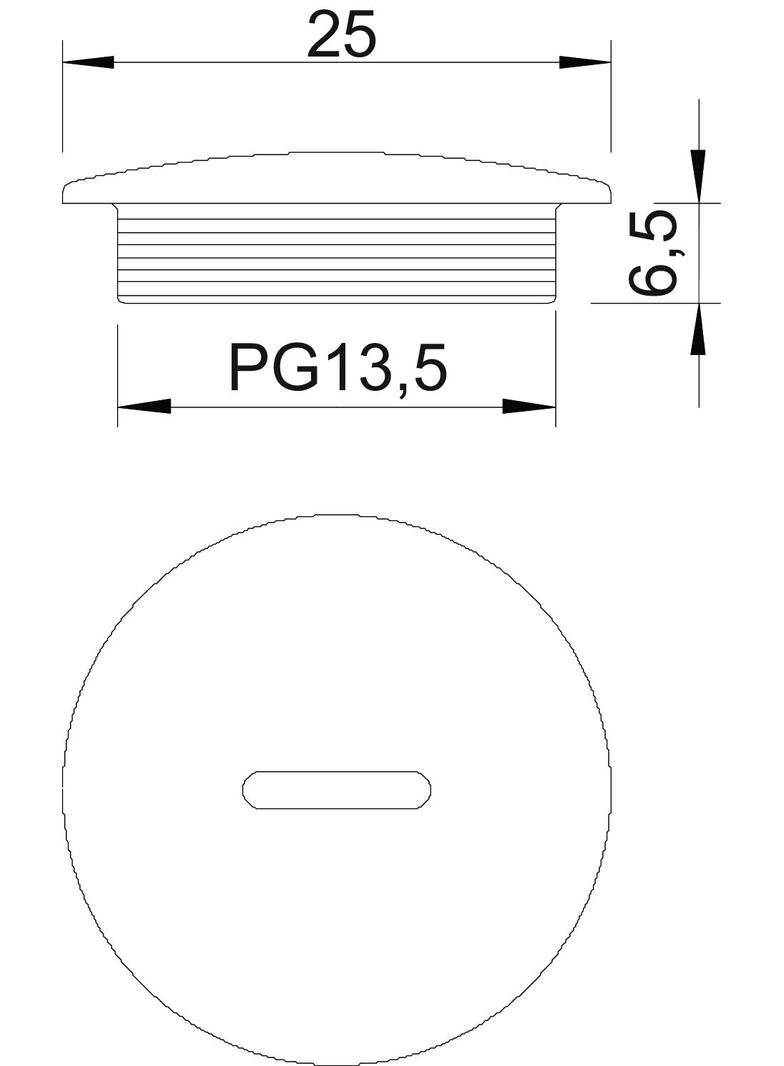 108, ZAŚLEPKA GWINTOW.PG13,5 TW.SZ