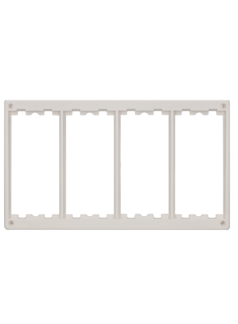 Simon Connect Ramka 4-modułowa czysta biel SM402/9 KONTAKT