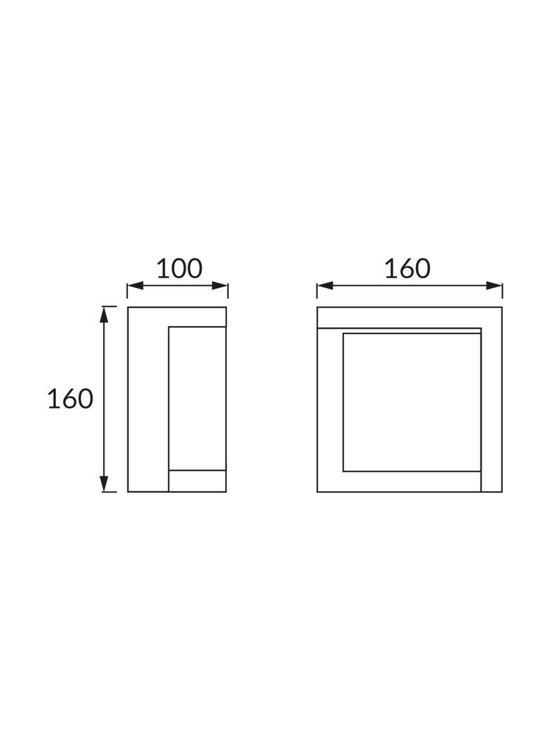 Oprawa hermetyczna TEKLA LED D 12W NW