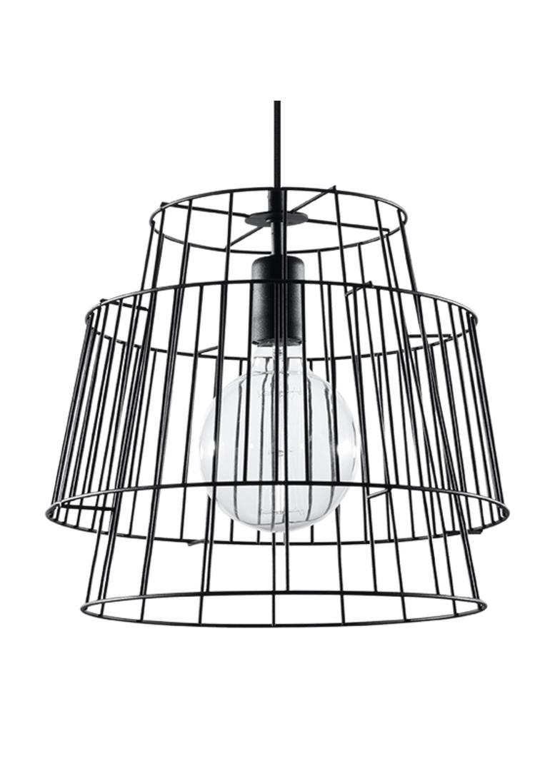 Sollux Lampa wisząca GATE czarny SL.0663