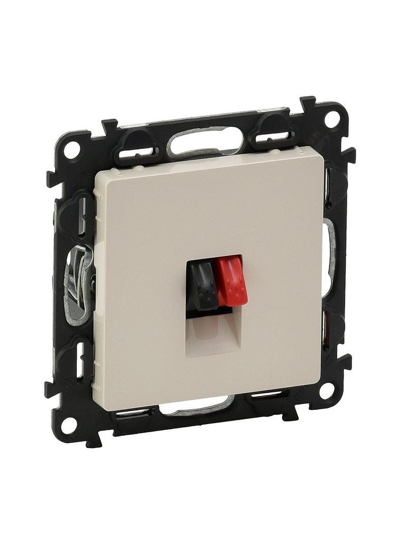 VALENA LIFE GNIAZDO GŁOŚNIKOWE KREMOWE, Legrand