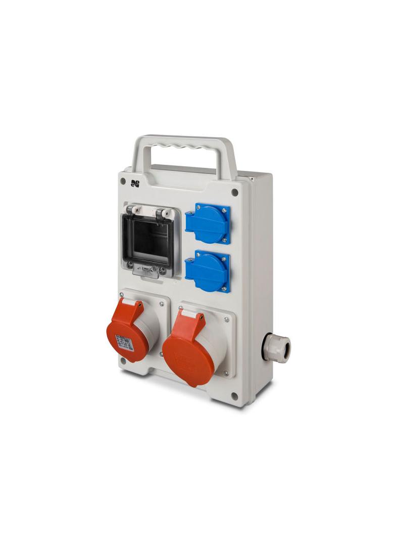 RS 4-mod. 2x2P+Z, 3P+N+Z 16A, 3P+N+Z 32A