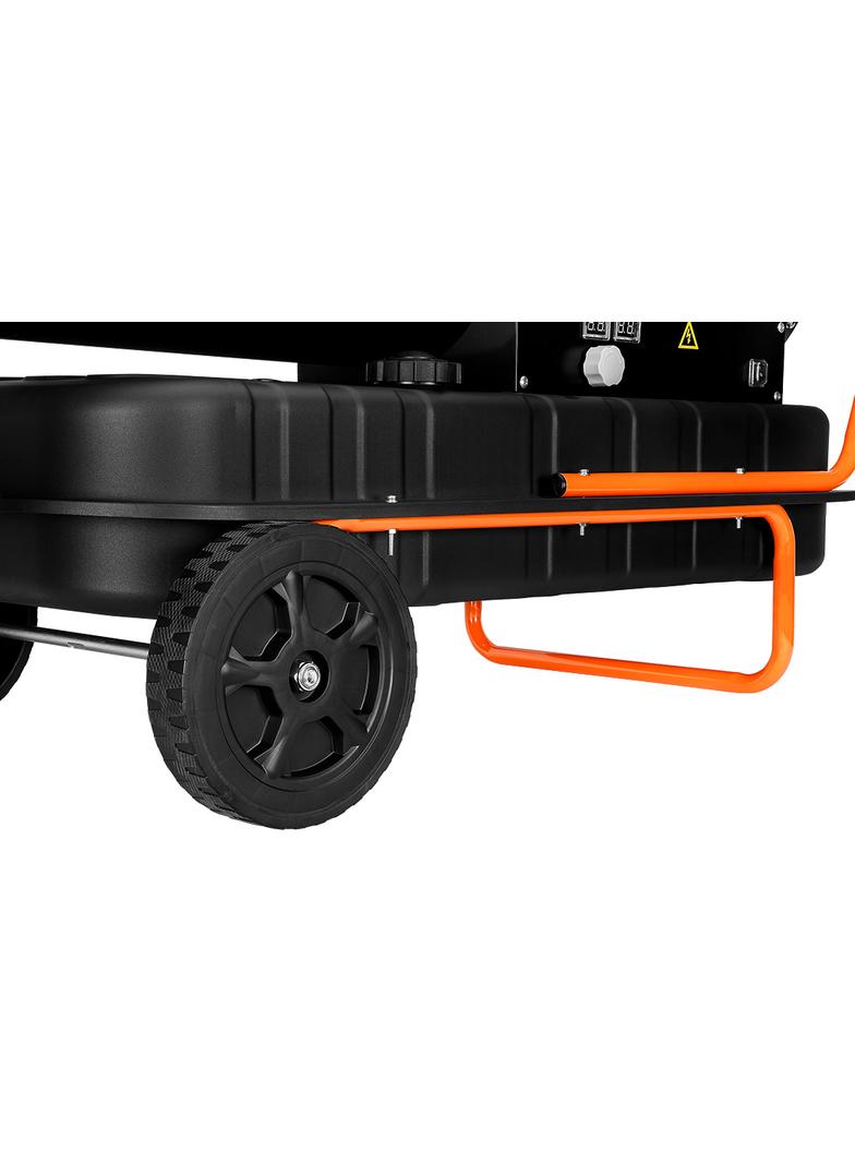 Nagrzewnica olejowa 50kW, zbiornik 56l, kółka