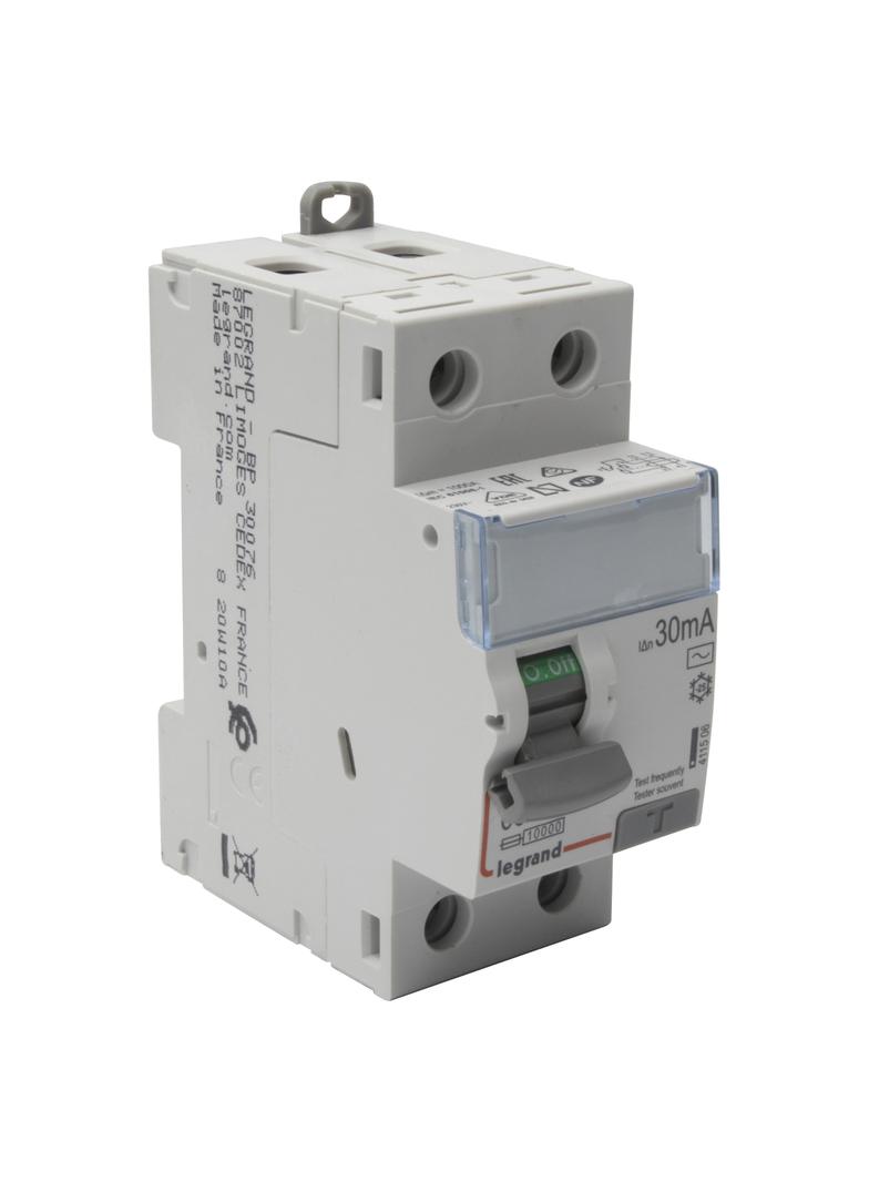Wyłącznik Różnicowoprądowy P 302 2P 63A 30Ma Typ AC DX3 411506 LEGRAND