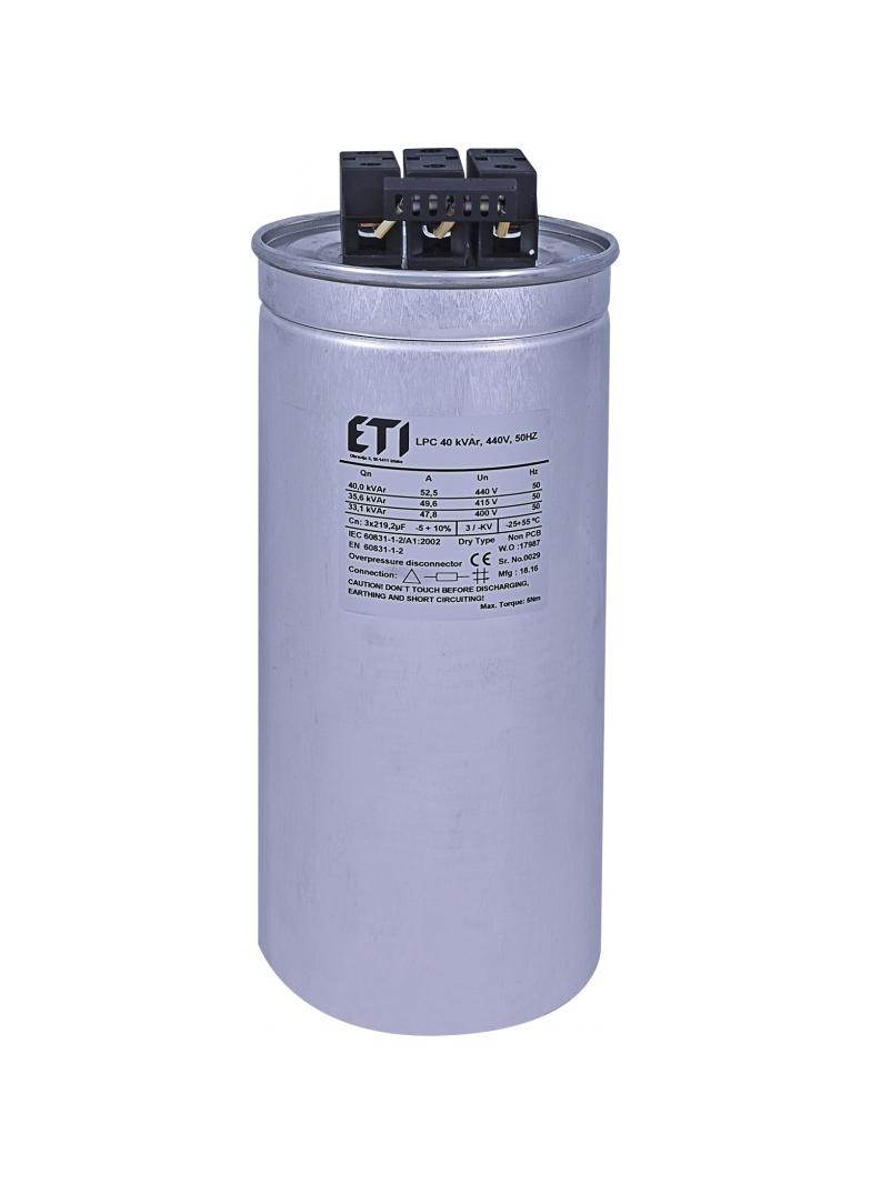 KONDENSATOR LPC 40 kVAr, 440V, 50HZ 4656766 ETI