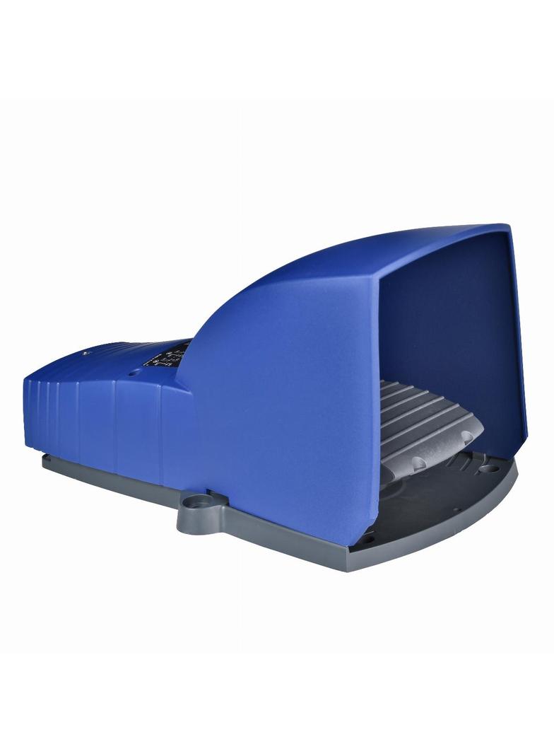 Harmony XPE Łącznik nożny pojedynczy z osłoną niebieski 2NC + 2NO plastikowy XPEB611