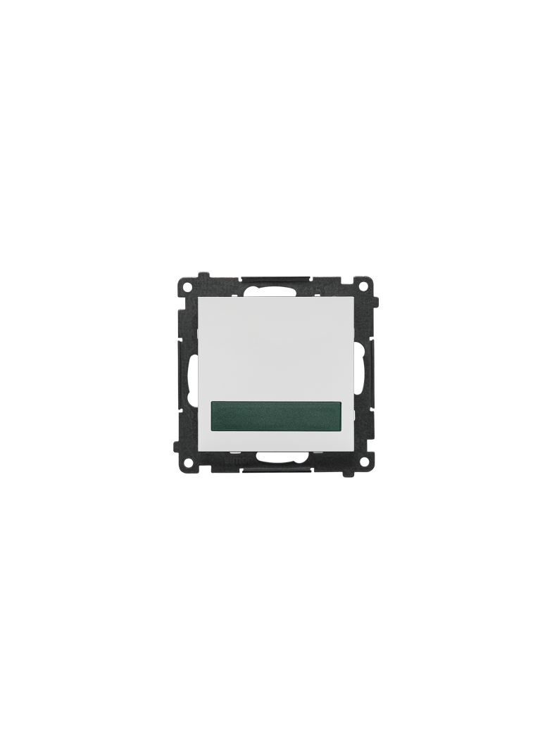 Simon 55 Sygnalizator świetlny LED – światło zielone 230V Jasnoszary mat TESS3.01/114 KONTAKT