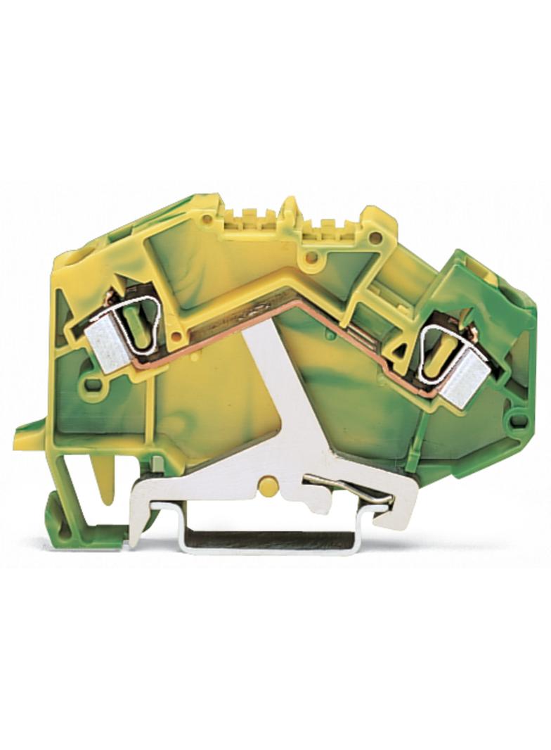 topJob złączka 2-przewodowa 4 mm2 PE zółto-zielona