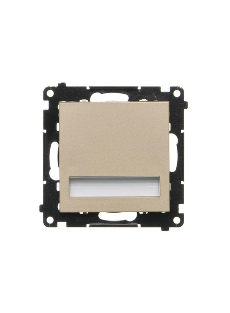 Simon 55 Oprawa oświetleniowa LED 230V (1,1 W) Barwa zimna biała 5900K Szampański mat