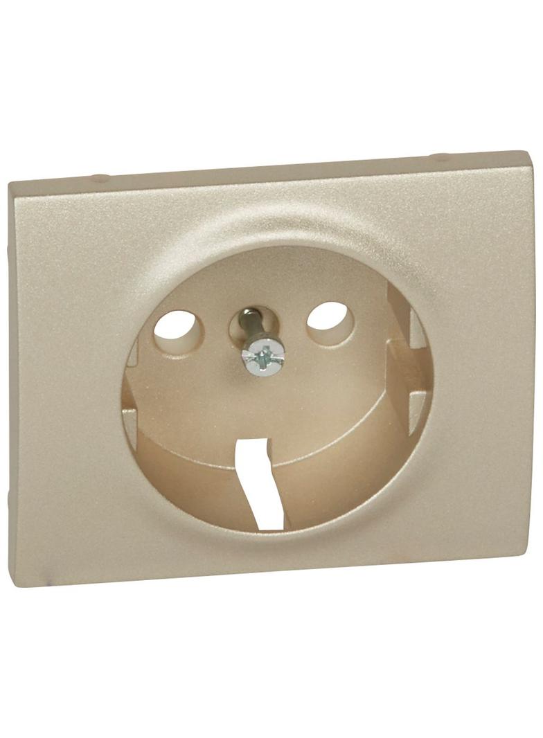 SISTENA LIFE PLAKIETKA TITAN GNIAZDA 2P+Z SCHUKO, Legrand