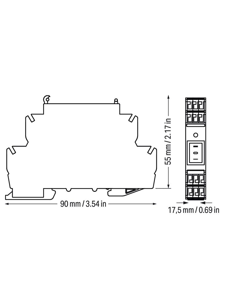 wyłącznik 1-biegunowy 10 A/250 V AC