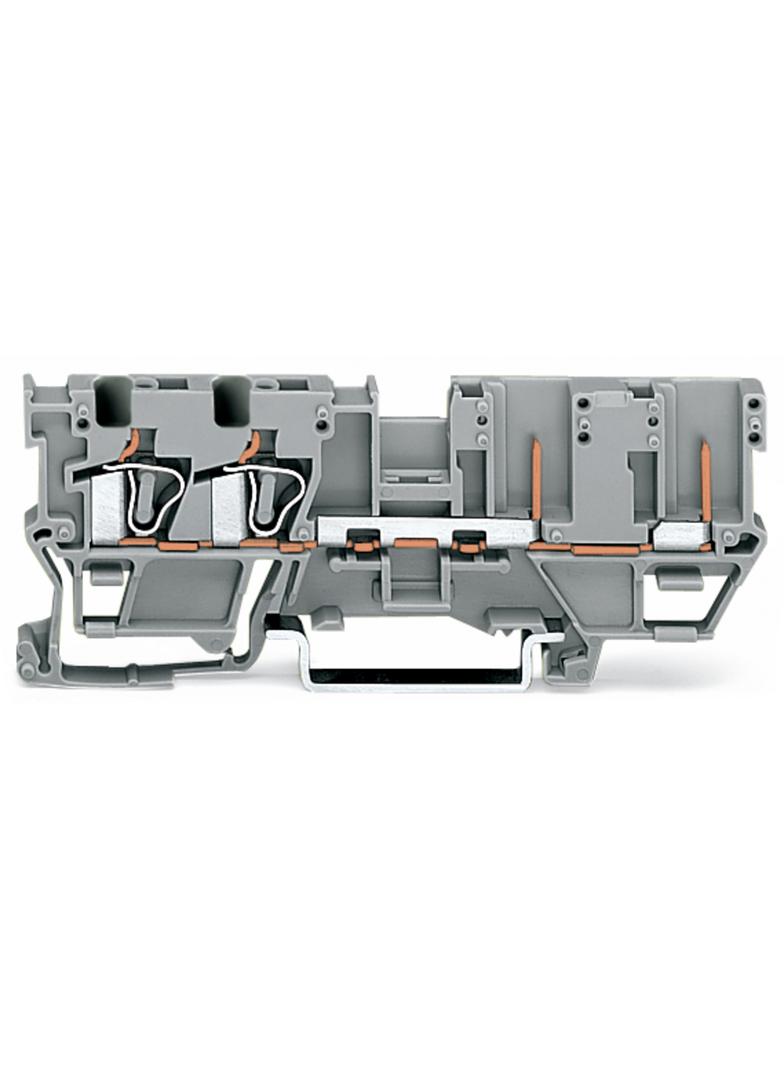 X-COM złączka bazowa 2-przewodowa/2-pinowa szara