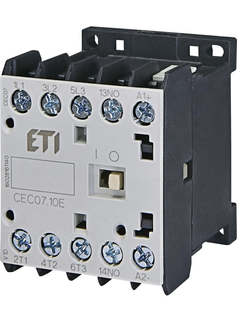 Stycznik silnikowy miniaturowy CEC07.10-230V-50/60HZ 004641054 ETI