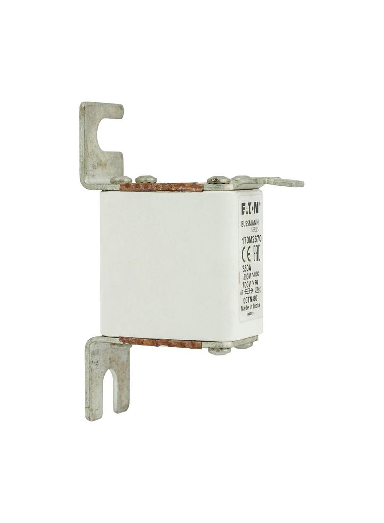 350A 690V aR 00TN/80 TYPE T IND. FUSE Wkładka szybka 350A AC 690V DIN 00 aR DIN IEC nieizol 170M2670