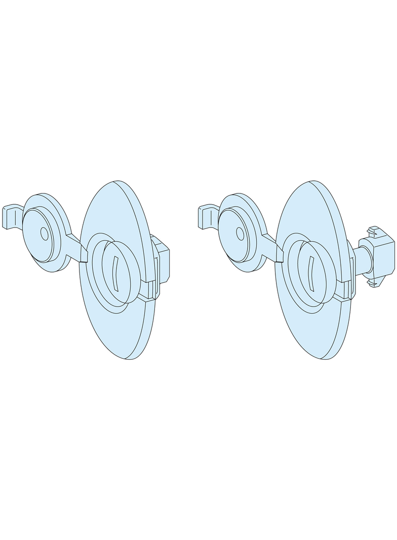Rozdzielnice PrismaSet, akcesoria ściany tylnej