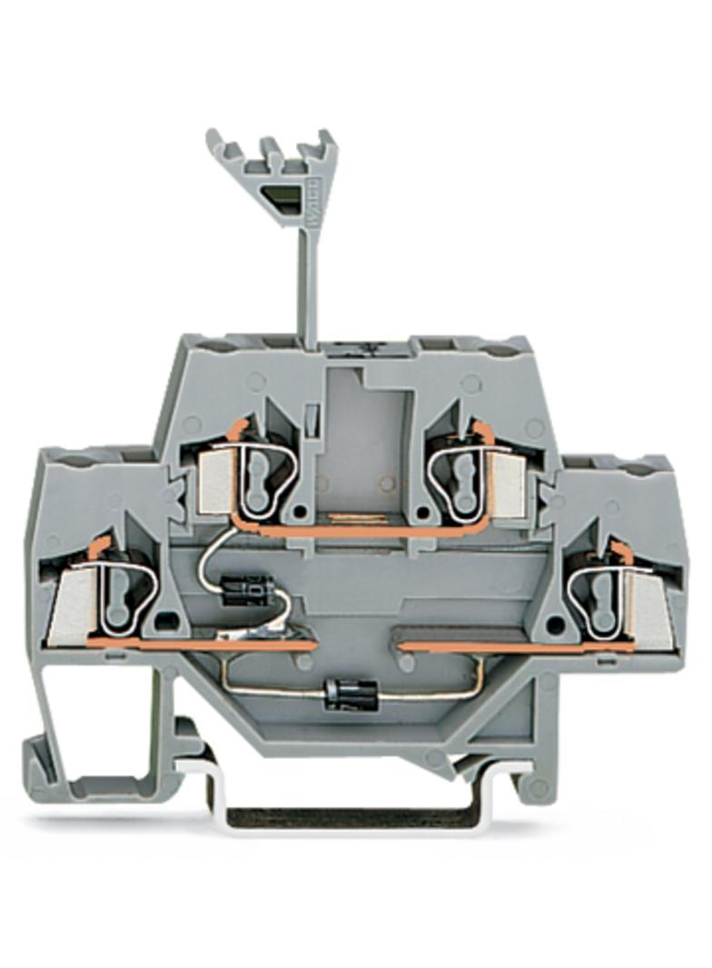 dwupiętrowa złączka diodowa 2,5 mm2