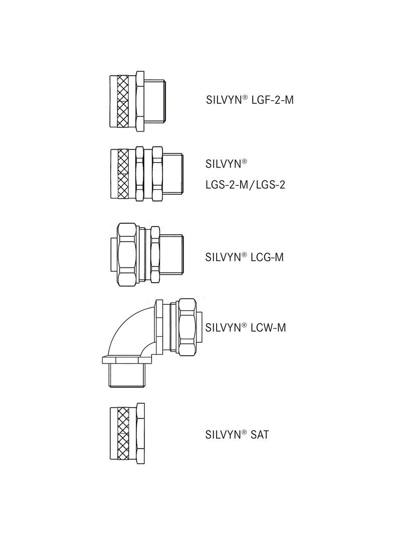 SILVYN LCC-2 / 10 6,8 X 10,0 61804702 LAPP KABEL