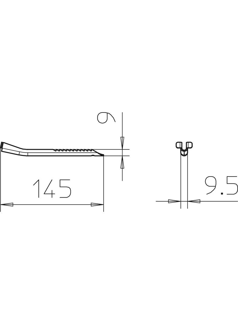 TPB R FS, RYGIEL UchwytU TRAPEZOWEGO TPB