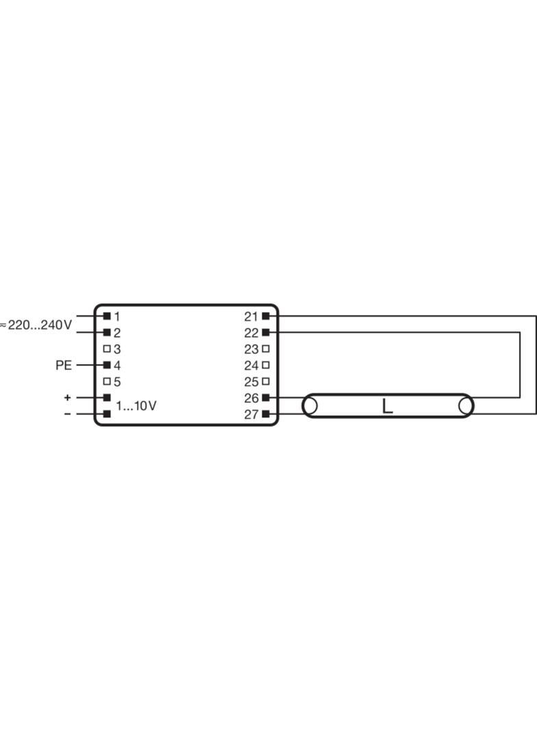 Statecznik elektroniczny Quicktronic Intelligent 1x21 39 220-240 DIM