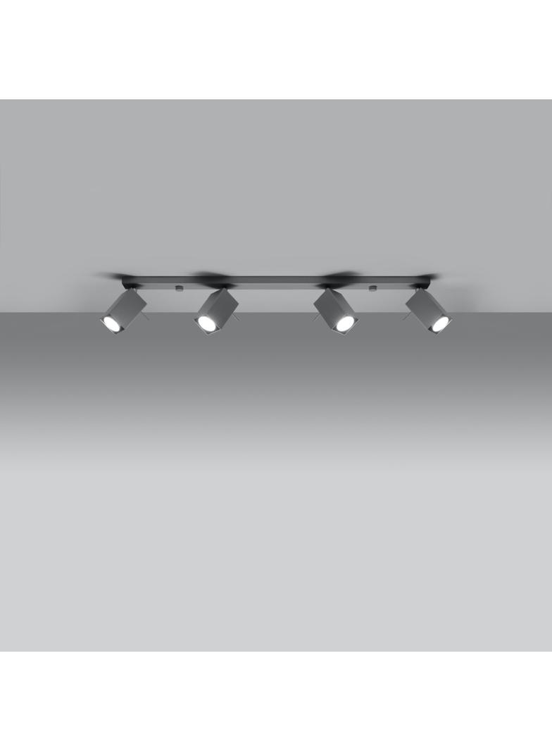 Sollux Plafon MERIDA 4L szary SL.0461