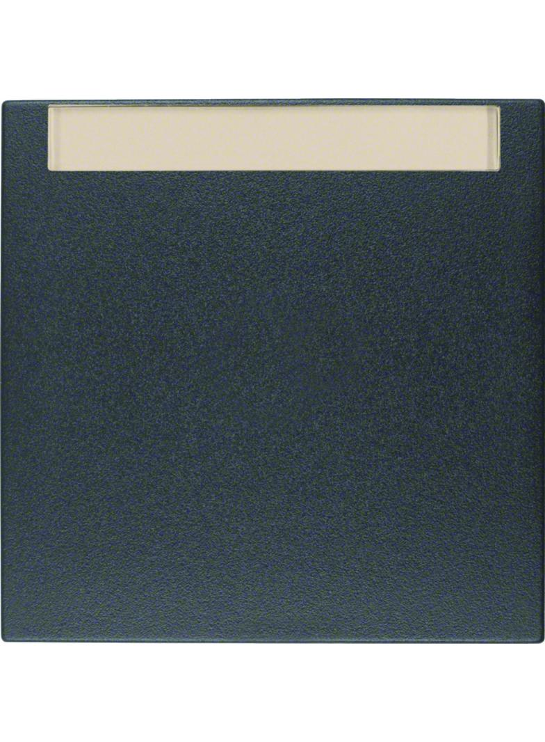 Berker B.1/B.3/B.7 Klawisz pole opisowe do łączników 1-klawiszowych antracyt mat 16261606 HAGER