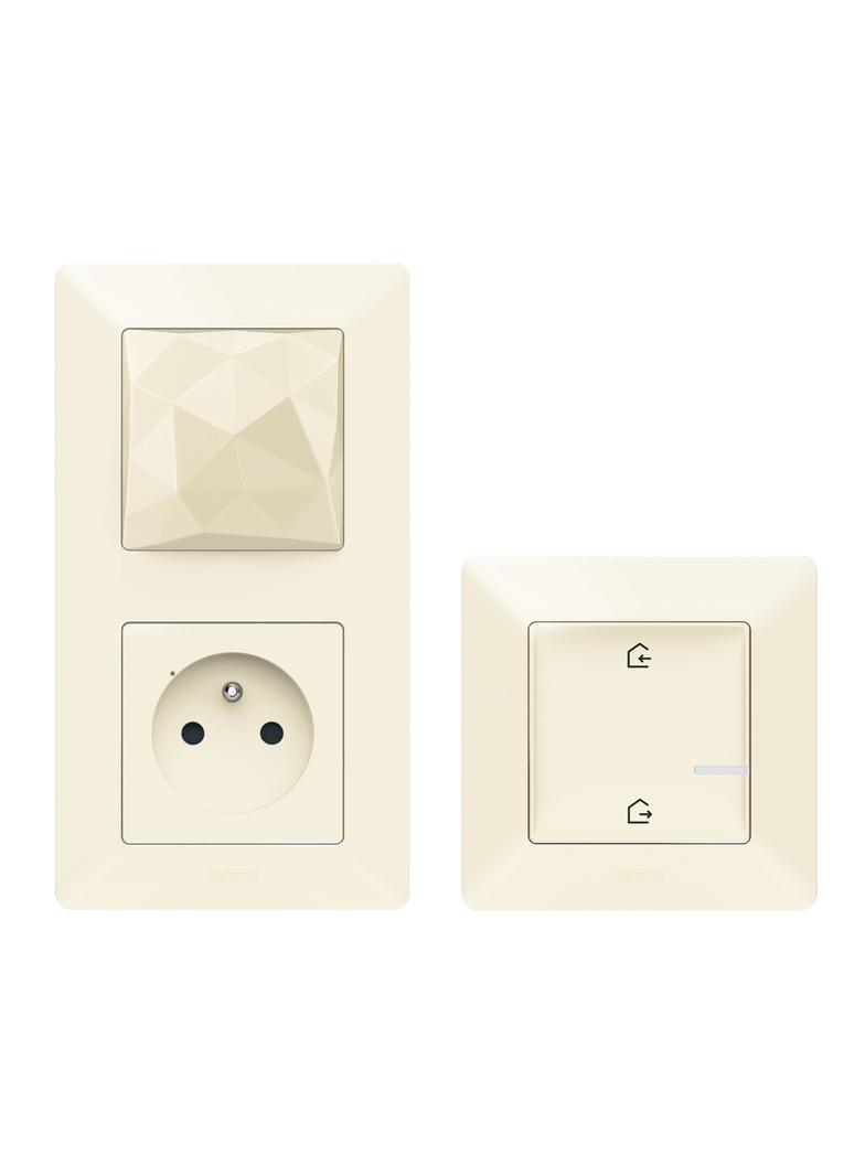 VALENA LIFE WITH NETATMO - ZESTAW STARTOWY PODSTAWOWY (GNIAZDO CONTROL, ŁĄCZNIK BEZPRZEWODOWY WYJŚCI