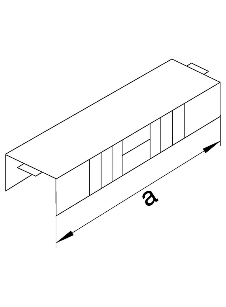 tehalit.LFS Element T, 40x60mm, biały