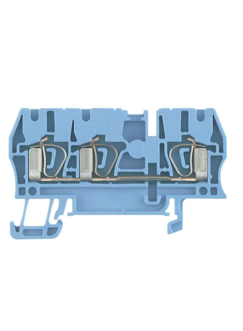 ZDU 2.5/3AN BL Złączka szynowa przelotowa, nr.katalogowy 1608550000