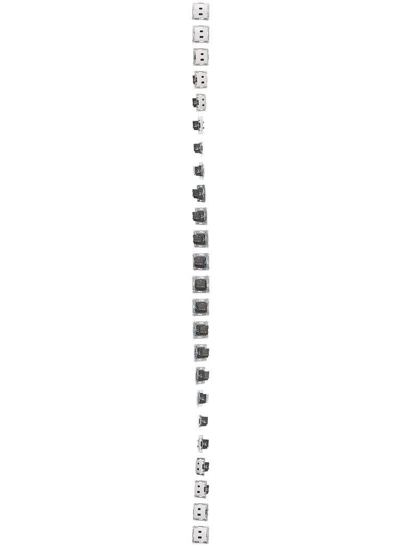 SIMON 54 Ładowarka USB C+A (moduł), 30 W, 230V; biały