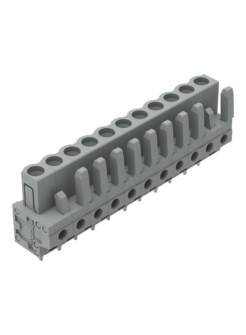 MCS-MIDI Classic gniazdo 11-bieg. szare raster 5 mm