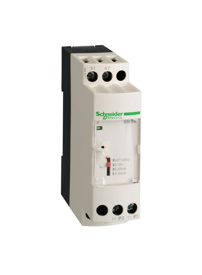 Zelio Analog Przetwornik temperatury 0..1200 °C/32..2192 °F dla termopar typu K