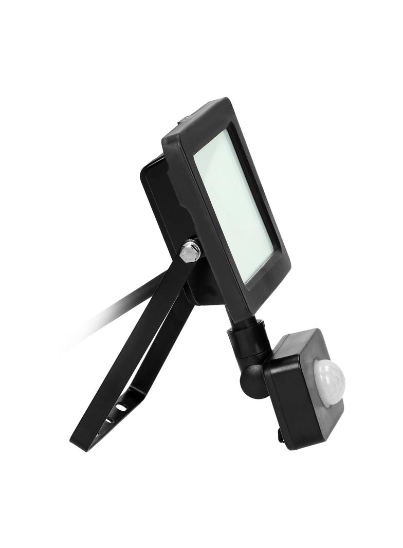 ALLED 20W Naświetlacz LED z PIR, 1600lm, IP44, 4000K, Alu+szkło FL/R-1 ORNO