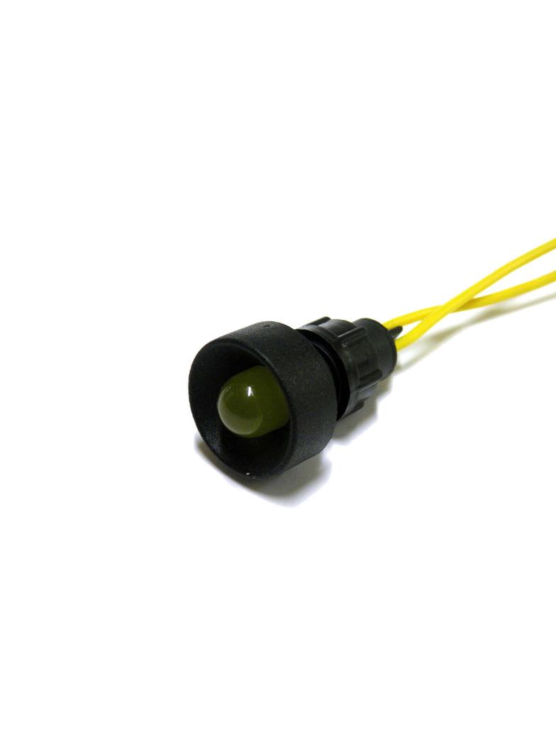 Klp10Y/230V Kontrolka diodowa klosz 10mm 230V żółty  SIMET